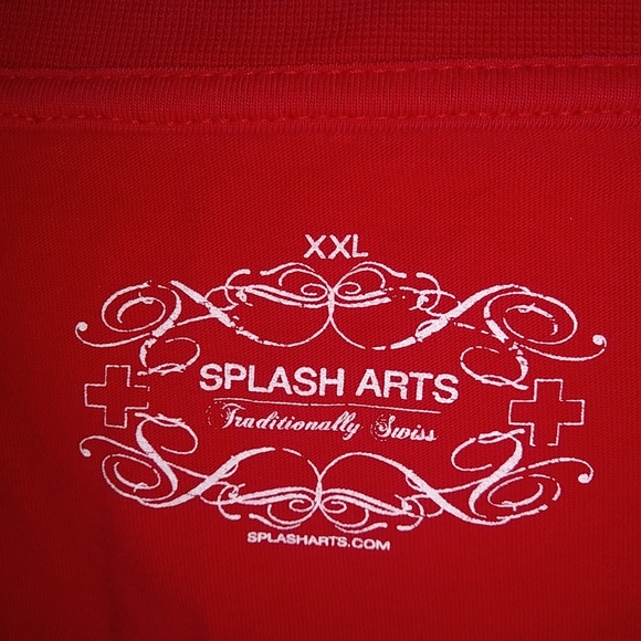 Splash Arts Traditionally Swiss XXL Red Cross Top - Picture 4 of 4